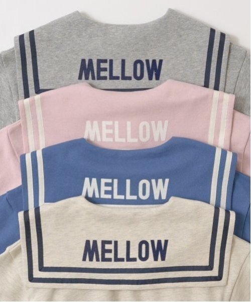 Lycee mine（リセマイン）の「【毛玉バイバイ裏毛】セーラーカラースウェット（スウェット・キッズ・ライトピンク/トップグレー/オートミール/ダークブルー・100cm/110cm/120cm/130cm/140cm/150cm）」の8枚目の写真