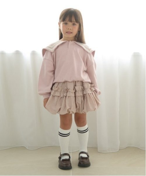 セール】【毛玉バイバイ裏毛】セーラーカラースウェット（スウェット