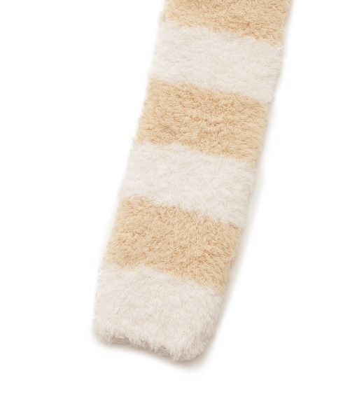 gelato pique（ジェラートピケ）の「ジェラート2ボーダーレッグウォーマー（レッグウォーマー・レディース・チャコールグレー/ブルー/ピンク/イエロー・FREE）」の6枚目の写真