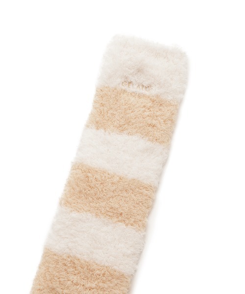 gelato pique（ジェラートピケ）の「ジェラート2ボーダーレッグウォーマー（レッグウォーマー・レディース・チャコールグレー/ブルー/ピンク/イエロー・FREE）」の7枚目の写真