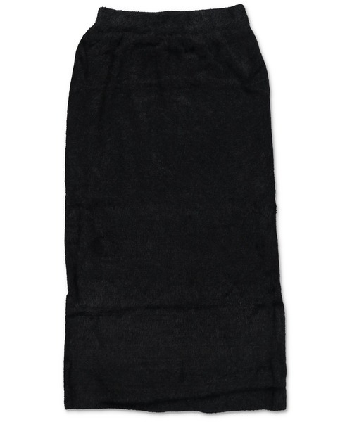 Lull(ルル)の「【Lull / ルル】フェザーニットスカート(スカート・レディース・ブラック/キナリ/テラコッタ・ONESIZE)」の4枚目の写真