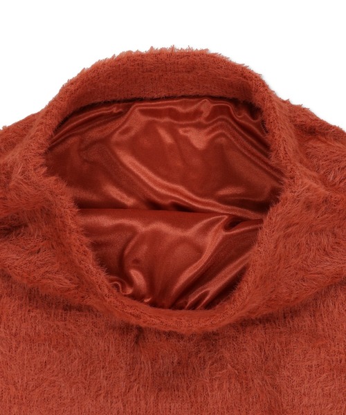 Lull(ルル)の「【Lull / ルル】フェザーニットスカート(スカート・レディース・ブラック/キナリ/テラコッタ・ONESIZE)」の9枚目の写真