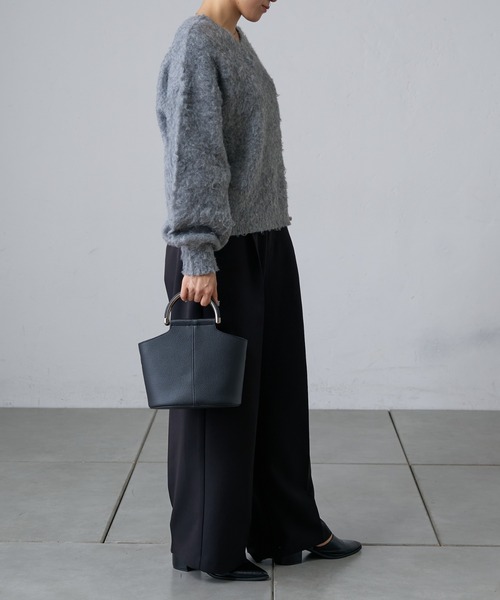 COLONY 2139（コロニートゥーワンスリーナイン）の「金具コンビハンドルバッグ（ハンドバッグ・レディース・ホワイト/ブラック/グレー・FREE）」の7枚目の写真