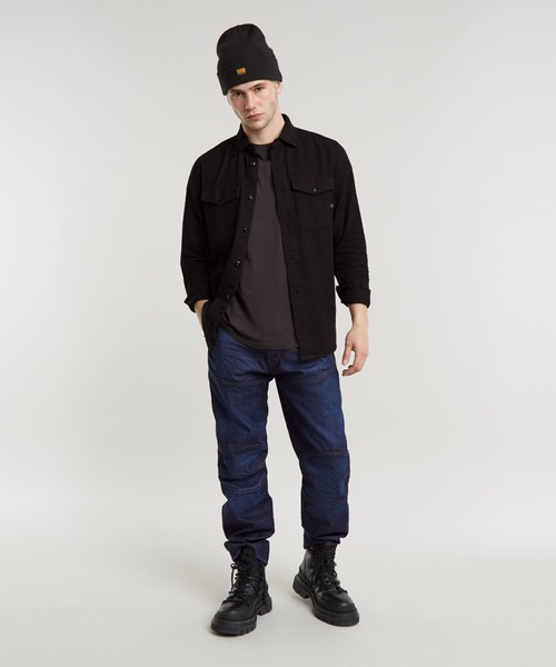G-STAR(ジースター)の「MARINE SLIM SHIRT/ライトウェイトデニムシャツ(シャツ/ブラウス・メンズ・ダークインディゴブルー/グリーン系その他/ブラック系その他・LARGE/MEDIUM/SMALL/X-SMALL)」の11枚目の写真