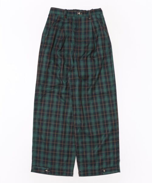 DOUBLE NAME(ダブルネーム)の「裾ボタンパンツ/ユニセックス(スラックス・レディース・ブラック/ネイビー系/グリーン系/ベージュ・FREE)」の16枚目の写真