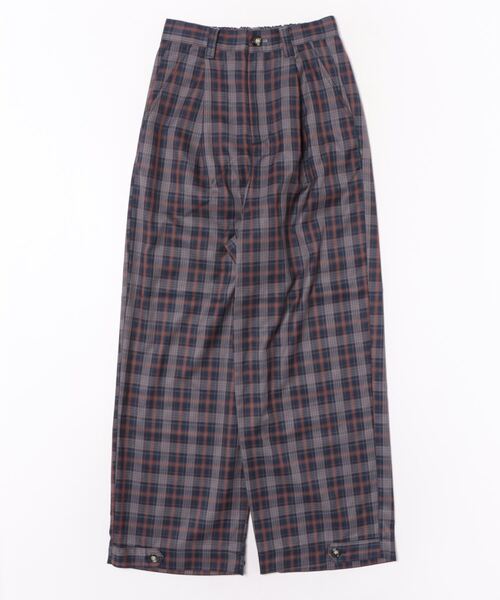 DOUBLE NAME(ダブルネーム)の「裾ボタンパンツ/ユニセックス(スラックス・レディース・ブラック/ネイビー系/グリーン系/ベージュ・FREE)」の17枚目の写真