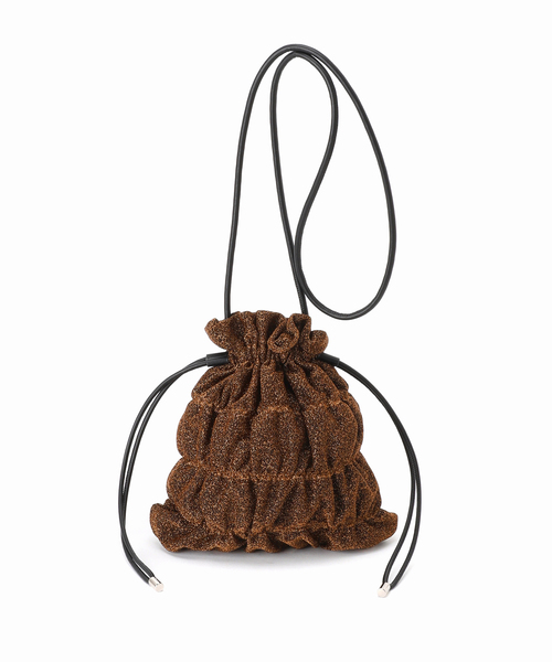 JOURNAL STANDARD relume（ジャーナルスタンダード　レリューム）の「RELUME ラメラメBAG（クラッチバッグ・レディース・ブラウン/シルバー/ネイビー・FREE）」の16枚目の写真