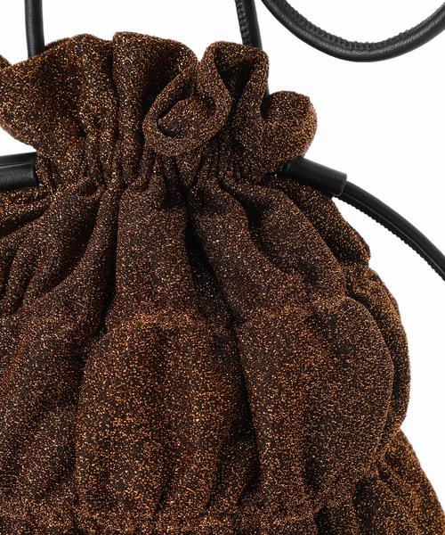 JOURNAL STANDARD relume（ジャーナルスタンダード　レリューム）の「RELUME ラメラメBAG（クラッチバッグ・レディース・ブラウン/シルバー/ネイビー・FREE）」の17枚目の写真