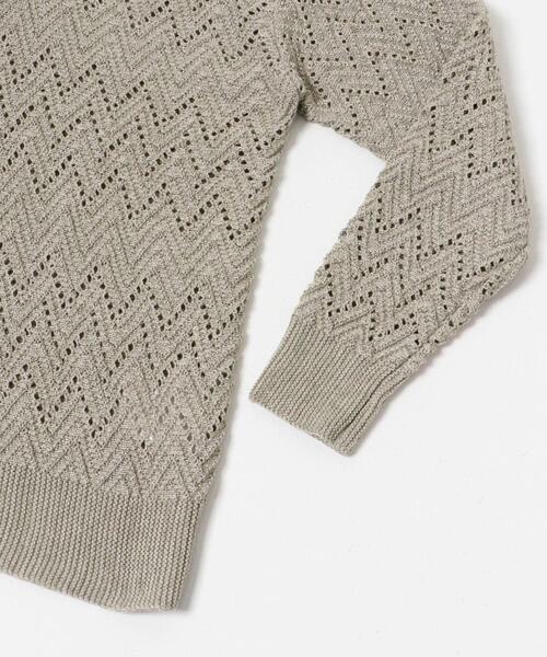 ITEMS URBANRESEARCH(アイテムズ アーバンリサーチ)の「スキッパーニットプルオーバー(ニット/セーター・レディース・ホワイト系その他/ブルー系その他・FREE)」の11枚目の写真
