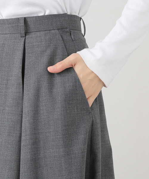 journal standard L'essage（ジャーナルスタンダードレサージュ）の「WOOLプリーツスカート（スカート・レディース・グレー/ブラック・36/38）」の18枚目の写真