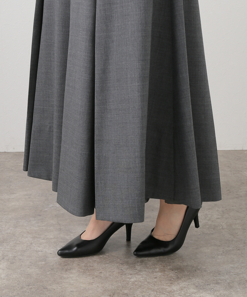 journal standard L'essage（ジャーナルスタンダードレサージュ）の「WOOLプリーツスカート（スカート・レディース・グレー/ブラック・36/38）」の19枚目の写真