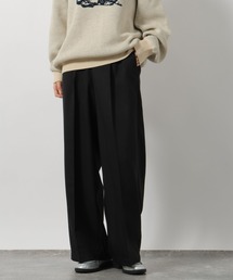 LAKOLE | 裏起毛タックイージーパンツ / 248323(その他パンツ)