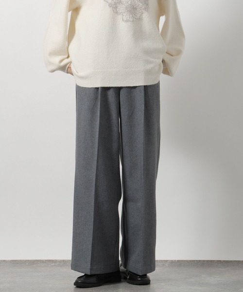 LAKOLE（ラコレ）の「裏起毛タックイージーパンツ / 248323（その他パンツ・レディース・グレー/ブラック/ブラウン/ベージュ・LARGE/MEDIUM/SMALL）」の12枚目の写真