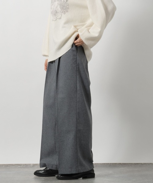 LAKOLE（ラコレ）の「裏起毛タックイージーパンツ / 248323（その他パンツ・レディース・グレー/ブラック/ブラウン/ベージュ・LARGE/MEDIUM/SMALL）」の13枚目の写真