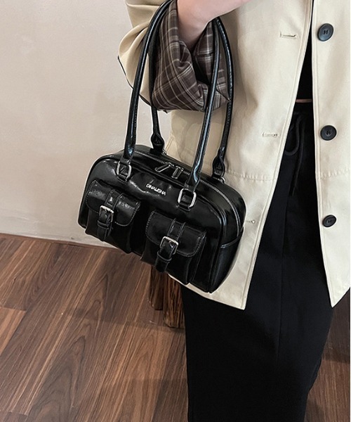 セール】Y2K レトロ バックルデザインBAG / 500mlペットボトル収納可能