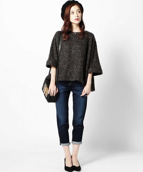 ROSE BUD（ローズバッド）の「(J.BRAND)23135T178-MARIA STRAIGHT CROP[デニム]（デニムパンツ・レディース・ブルー系その他・23/24/22/26/25）」の14枚目の写真