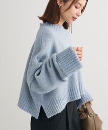 Petit fleur | ・Petit Fleur ブークレワイドニット(ニット/セーター)