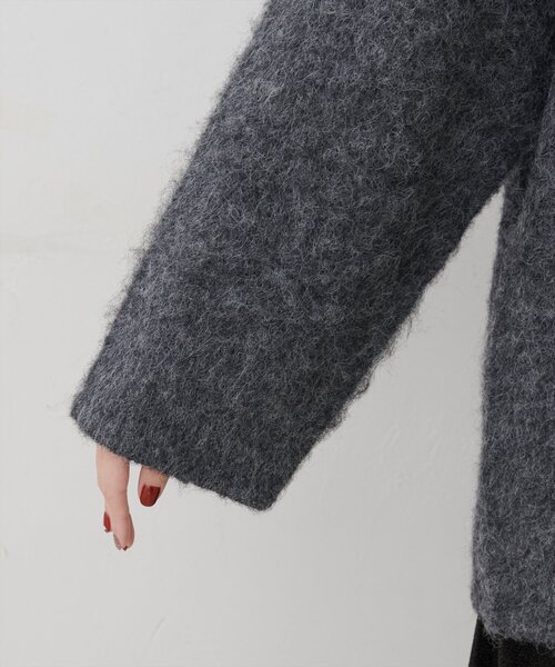 natural couture(ナチュラルクチュール)の「【WEB限定】Vネックニットプルオーバー(ニット/セーター・レディース・ピンク/モカ/チャコールグレー/ライトベージュ・FREE)」の14枚目の写真