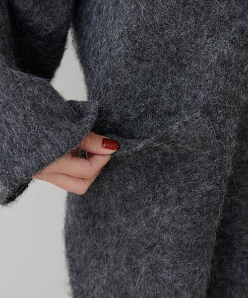 natural couture(ナチュラルクチュール)の「【WEB限定】Vネックニットプルオーバー(ニット/セーター・レディース・ピンク/モカ/チャコールグレー/ライトベージュ・FREE)」の12枚目の写真