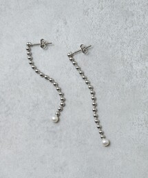 【dignif】【金属アレルギー対応】パールスイングピアス