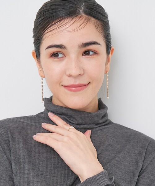 collex(コレックス)の「【dignif】【金属アレルギー対応】パールスイングピアス(ピアス(両耳用)・レディース・ゴールド/シルバー・フリー)」の14枚目の写真