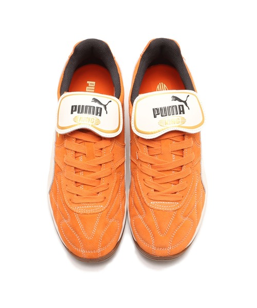 PUMA★ インドア トレーニング カジュアル ブラウン オレンジ PUMA KING INDOOR ROYALTY / プーマ キング インドア ロイヤル