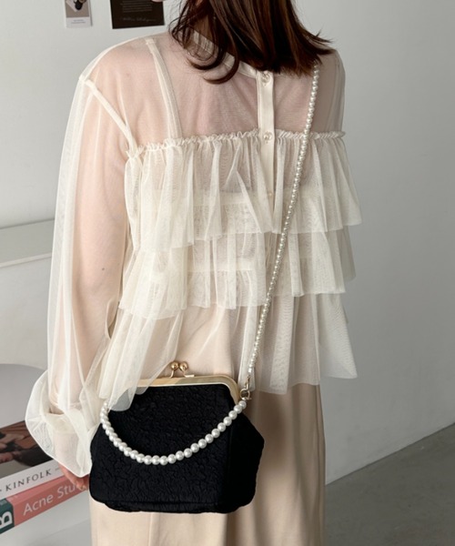 非売品　ノベルティ　バッグ　パールチェーン 楽天市場】【未使用品】【バッグ】CHANEL シャネル PARFUMS ショルダー