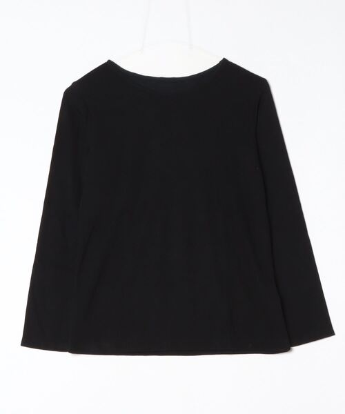 Perfect Suit FActory（パーフェクトスーツファクトリー）の「長袖起毛ﾗｳﾝﾄﾞﾈｯｸ（ニット/セーター・レディース・オフホワイト/ブラック/ライトピンク/カーキ/ライトグレー/ダークブラウン・S/M/L）」の2枚目の写真