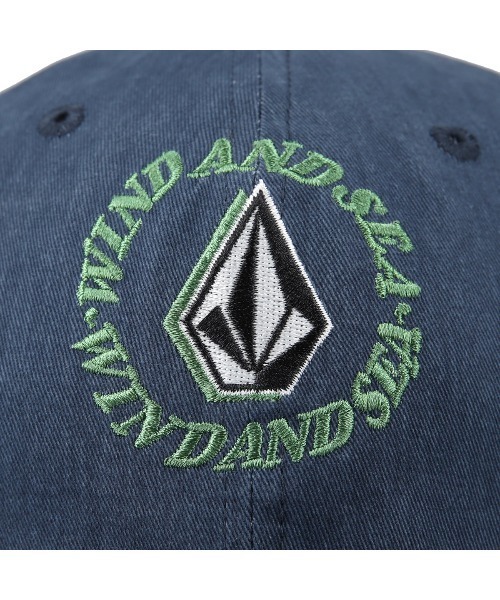 WIND AND SEA（ウィンダンシー）の「VOLCOM x WDS Dad Hat（ハット・メンズ・ブラック/ネイビー/グリーン・FREE）」の18枚目の写真