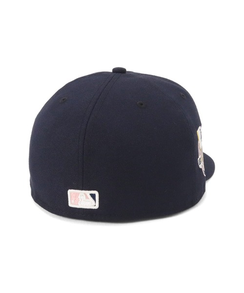 ニューエラキャップ 59FIFTYサイドパッチ MLB 桜カラー