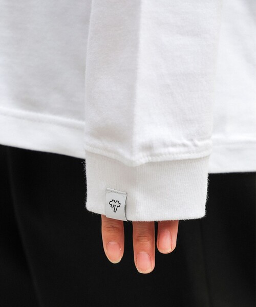tシャツ イルカのイルカくん × SAUNAS / サウピー Long Sleeve Tee Shirt レディース メンズ イルカのイルカくん × SAUNAS / サウピー Long Sleeve Tee Shirt