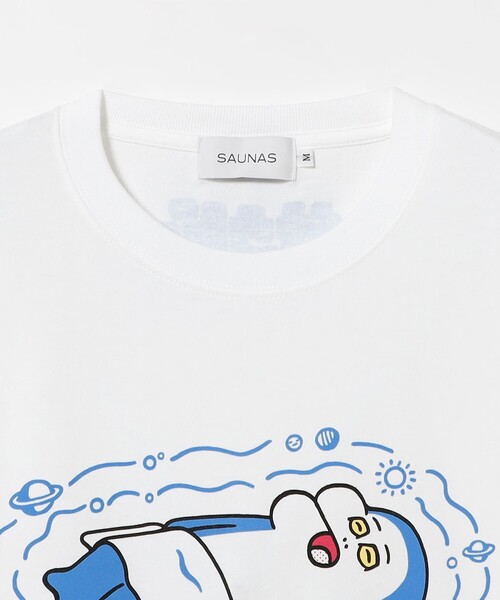 イルカのイルカくん × SAUNAS / サウピー Long Sleeve Tee Shirt