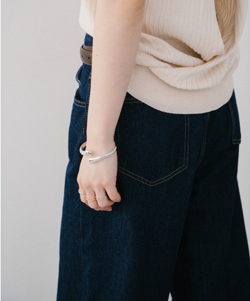 DRWCYS（ドロシーズ）の「ワイドデニムパンツ（デニムパンツ・レディース・ブルー・SMALL/MEDIUM）」の10枚目の写真