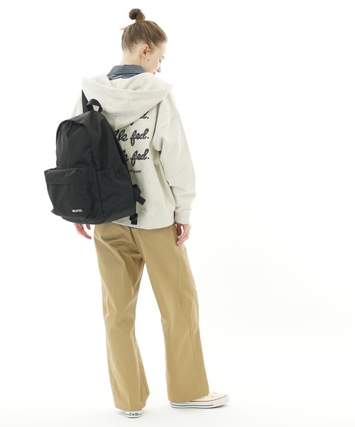 MILKFED.（ミルクフェド）の「【23L】DAILY DAYPACK【PC収納可・A4サイズ】（バックパック/リュック・レディース・ブラック・ONE SIZE）」の9枚目の写真