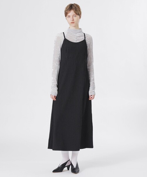 LOVELESS（ラブレス）の「ニットコンビワンピース（ワンピース・レディース・グレー系その他2/ブラック/ベージュ系その他3・34/36）」の6枚目の写真