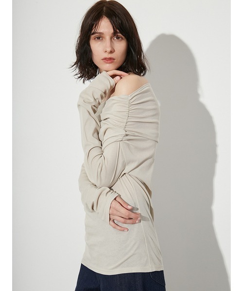 新品　スタイリングStyling/ ホワイトトップス　オフショル スタイリングStyling/ ホワイトトップス オフショル ストラップ