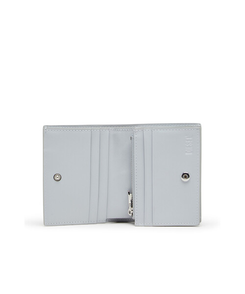 国内直営【DIESEL】PLAY BI FOLD III 二つ折りウォレット 送料込 PLAY BI FOLD III Wallet in glossy PU｜ブラック｜ウィメンズ