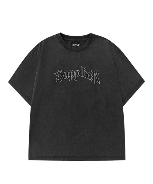 SUPPLIER（サプライヤー）の「SUPPLIER/サプライヤー Splash Rhinestone Iron Logo Tee ラインストーンTシャツ（Tシャツ/カットソー・メンズ・ブラック/ブルー/ホワイト・XL/L/M）」の3枚目の写真
