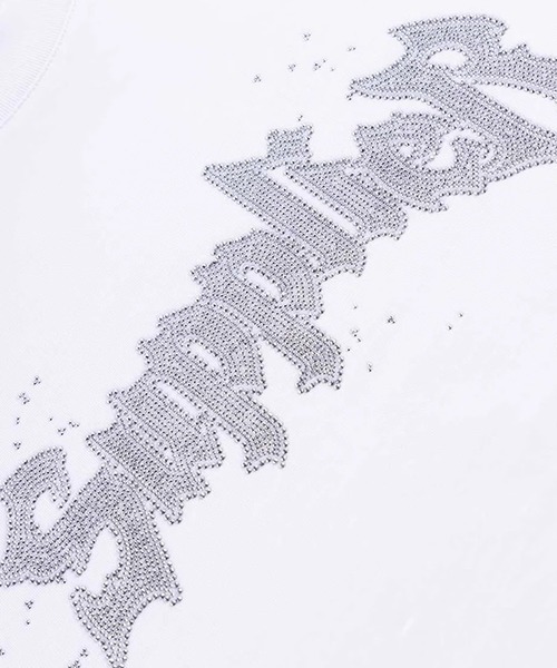 SUPPLIER（サプライヤー）の「SUPPLIER/サプライヤー Splash Rhinestone Iron Logo Tee ラインストーンTシャツ（Tシャツ/カットソー・メンズ・ブラック/ブルー/ホワイト・XL/L/M）」の15枚目の写真