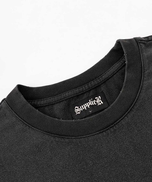 SUPPLIER（サプライヤー）の「SUPPLIER/サプライヤー Splash Rhinestone Iron Logo Tee ラインストーンTシャツ（Tシャツ/カットソー・メンズ・ブラック/ブルー/ホワイト・XL/L/M）」の13枚目の写真