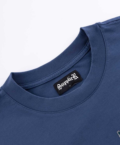 SUPPLIER（サプライヤー）の「SUPPLIER/サプライヤー Splash Rhinestone Iron Logo Tee ラインストーンTシャツ（Tシャツ/カットソー・メンズ・ブラック/ブルー/ホワイト・XL/L/M）」の14枚目の写真