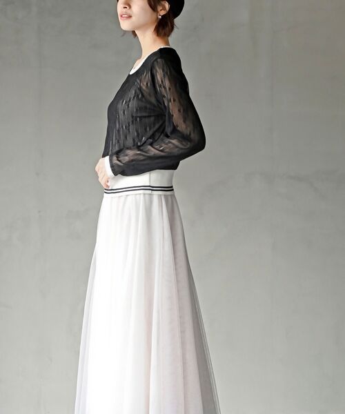 rps（アールピーエス）の「ラインリブレースプルオーバー（その他トップス・レディース・ブラック/グレー/オフホワイト・フリー）」の21枚目の写真