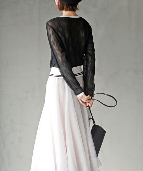 rps（アールピーエス）の「ラインリブレースプルオーバー（その他トップス・レディース・ブラック/グレー/オフホワイト・フリー）」の22枚目の写真