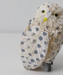 emesuelee（エメスーリー）の「たわしアニマル フクロウ（インテリア雑貨）」