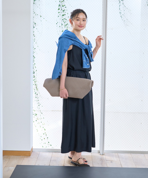 Rouge vif（ルージュヴィフ）の「【NAGHEDI/ナゲティ】ラージトートバッグ St Barths large Tote（トートバッグ・レディース・ブラウン/グレイッシュベージュ・フリー）」の12枚目の写真