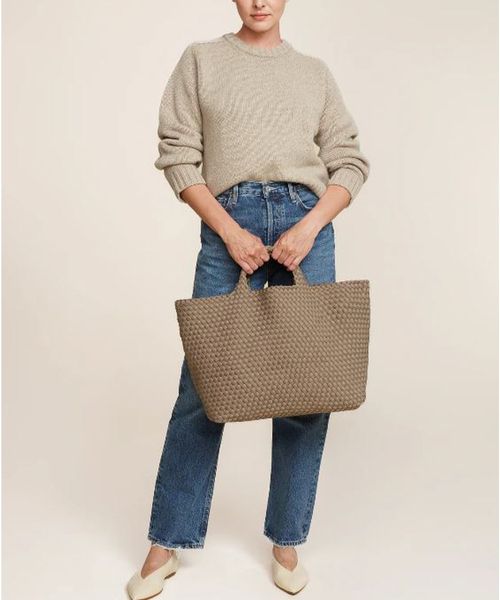 Rouge vif（ルージュヴィフ）の「【NAGHEDI/ナゲティ】ラージトートバッグ St Barths large Tote（トートバッグ・レディース・ブラウン/グレイッシュベージュ・フリー）」の17枚目の写真