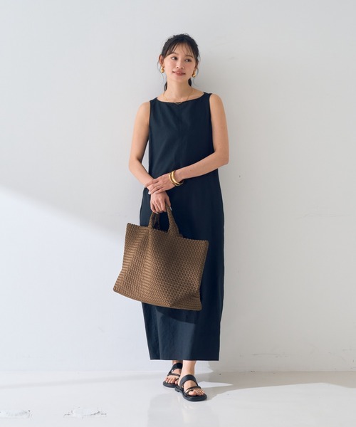 NAGHEDI(ナゲディ)の「【人気追加】【NAGHEDI/ナゲティ】ラージトートバッグ St Barths large Tote(トートバッグ・レディース・ブラウン/グレイッシュベージュ・フリー)」の19枚目の写真