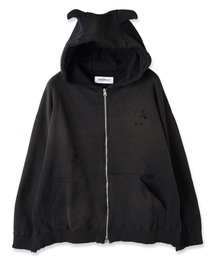 DEVIL EAR DAMAGE HOODIE