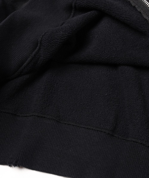 DISCOVERED（ディスカバード）の「DEVIL EAR DAMAGE HOODIE（パーカー・メンズ・オフホワイト/ブラック・3/1）」の10枚目の写真