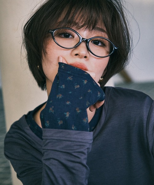 MUHET（ミュエータ）の「【SET ITEM / セットアイテム】sheer long t-shirt / シアーロンTセット（Tシャツ/カットソー・レディース・ライトブルー/チャコールグレー/レッド/イエロー・FREE）」の15枚目の写真